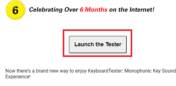 Test bàn phím online qua trang ketboardchecker